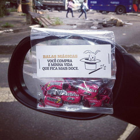 Candy Project: Frases criativas aumentam vendas de balas no semáforo